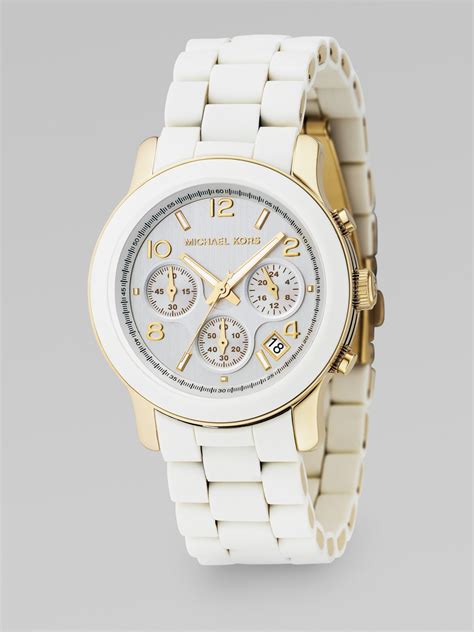 michael kors watch rubber band